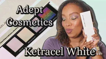 Adept Cosmetics Ketracel White Highlight Palette! #adeptcosmetics #rainbowmultichromes