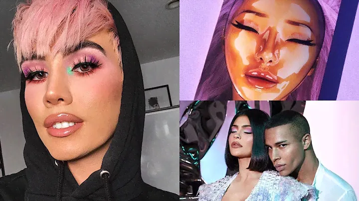 REVIEW: Kylie Cosmetics x Balmain Collection & Dragun Beauty Face Palette || ZACHARYEDWARD