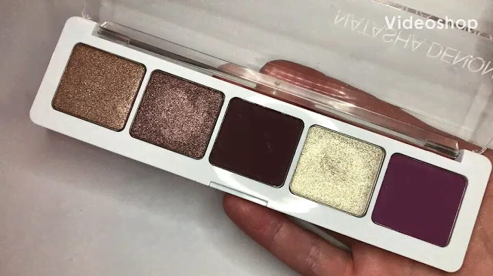 Natasha Denona 5 pan palette #10 swatches