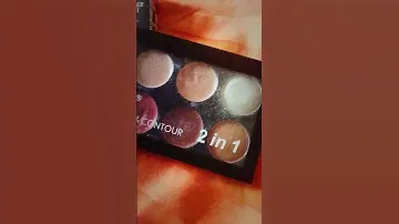 MARS 2 in 1 highlighter and contour palette 🧡🧡🧡🧡🧡
