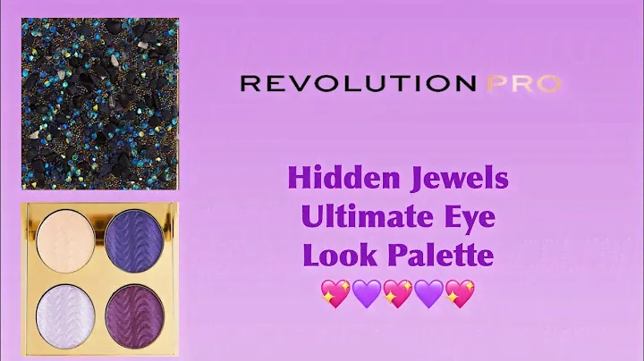 Revolution Pro Hidden Jewels Ultimate Eye Look 💖💖💖