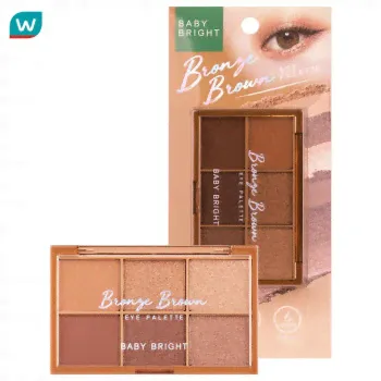 Палитра для глаз 6 оттенков Baby Bright Baby Bright Eye Palette 4.2г Бронзовый Коричневый-0