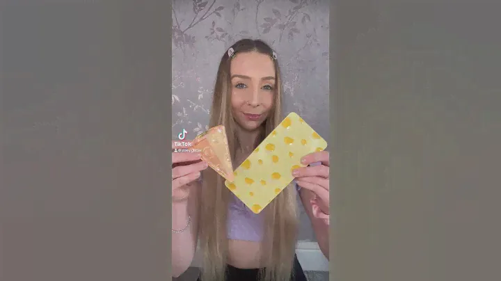 Cheese Themed Makeup 🧀 I Heart Revolution 💛🐭 so cute! #cheese #makeup