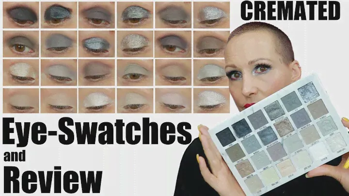 Jeffree Star CREMATED Palette | EYE SWATCHES and Review