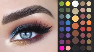 Morphe x James Charles Palette | Colorful Eyeshadow Tutorial