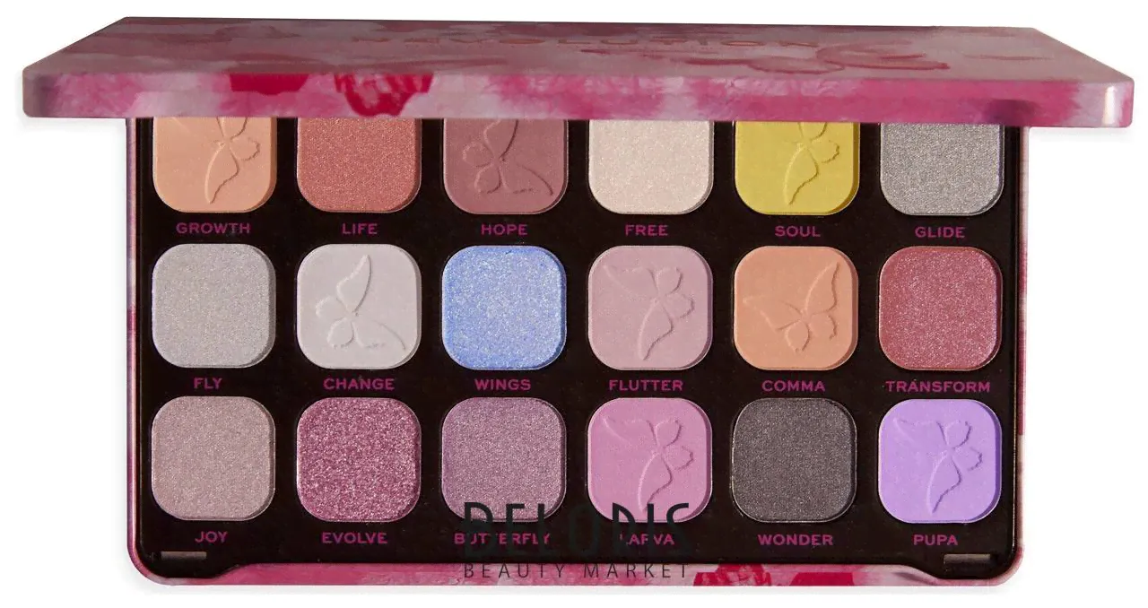 Makeup Revolution Палетка теней Forever Flawless Butterfly Eyeshadow Palette-1