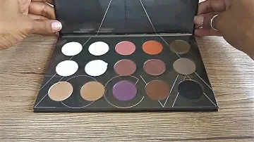 Zoeva Warm Spectrum Eyeshadow Palette Swatches | LatteGirl