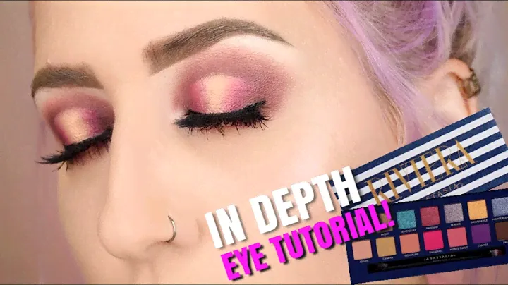 *ДА!!* Урок SPOTLIGHT CUT CREASE с использованием палитры ABH RIVIERA!
