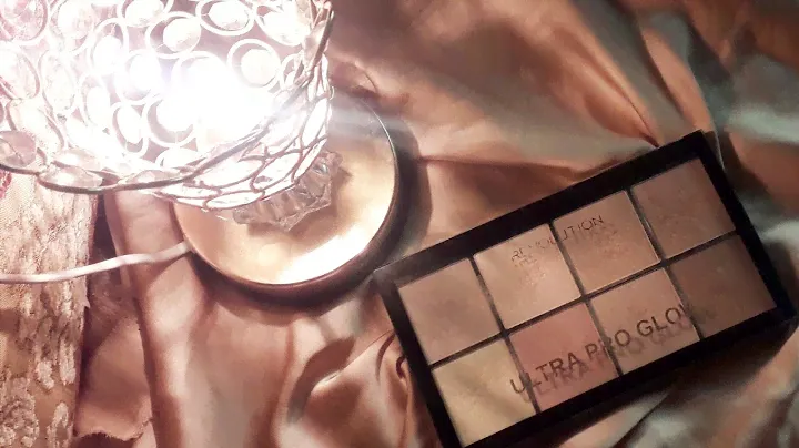 Makeup revolution ultra pro glow highlighter pallete