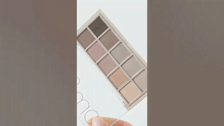 ROMAND BETTER THAN PALETTE Dusty Fog Garden | Romand K-Beauty Eyeshadow Palette + comparisons