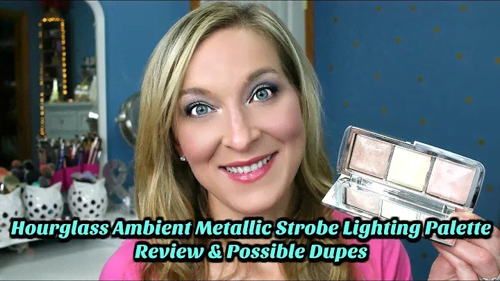 Hourglass Ambient Metallic Strobe Lighting Palette Review & Possible Dupes