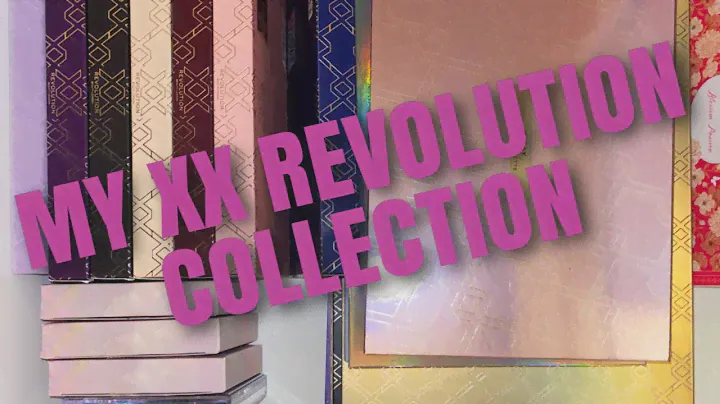 MY XX REVOLUTION EYESHADOW COLLECTION | LIZZIE DEMETRIOU