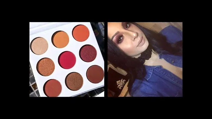 Kylie Cosmetics Burgundy Palette Makeup Tutorial