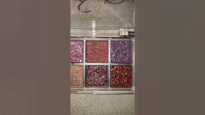 Romand Light and Glitter Garden Eyeshadow Palette