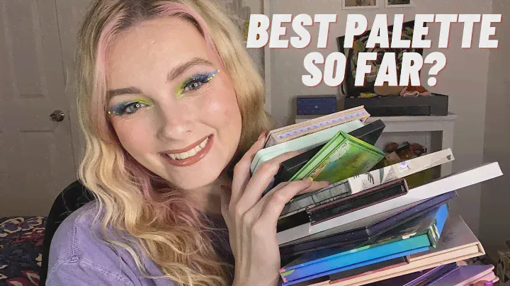 2022 EYESHADOW PALETTE RANKING: EVERY* PALETTE I'VE TRIED SO FAR