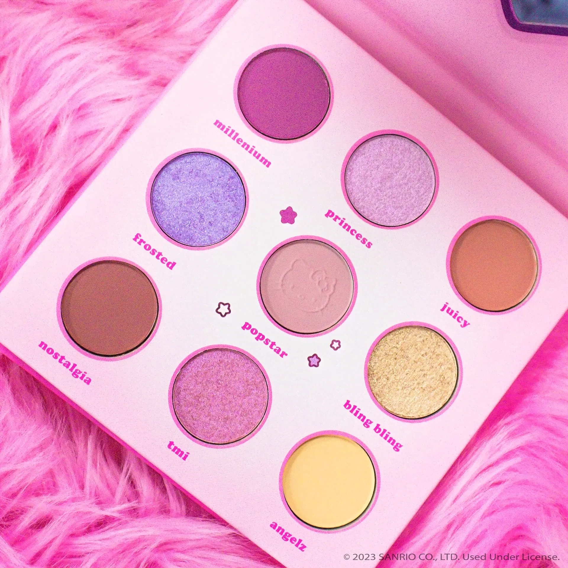 Hello Kitty Y2K Angel Baby Eyeshadow Palette-0