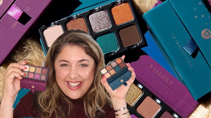 NEW Viseart Petit Pro San Francisco and London Palettes!