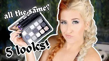 *IS IT VERSATILE?* 5 Looks XENON Natasha Denona Palette! #isitworthit