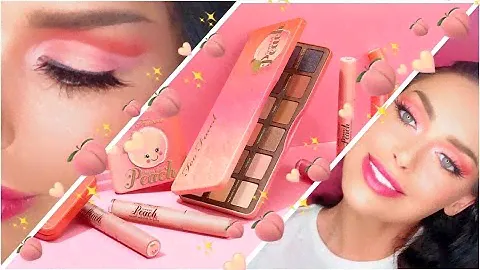 TOO FACED SWEET PEACH PALETTE | ПЕРСИКОВЫЙ МАКИЯЖ