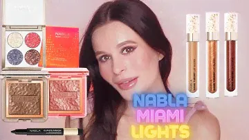 ОБЗОР NABLA MIAMI LIGHTS COLLECTION! ЛУЧШАЯ ГЛИТТЕРНАЯ ПАЛЕТКА?