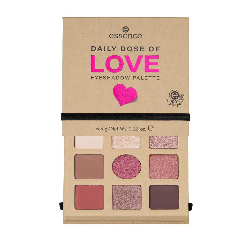 Essence Палетка теней для век Daily Dose of Love Eyeshadow Palette