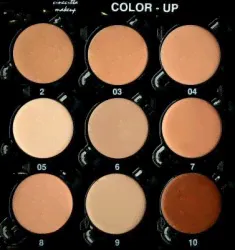 Палитра 9 - корректоры камуфляж Palette 9 camouflage color up CINECITTA-0