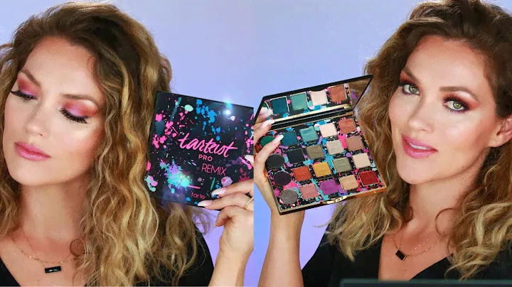 EYESHADOW TUTORIAL FOR BEGINNERS | Tarte TARTEIST PRO REMIX PALETTE REVIEW | FOX EYES