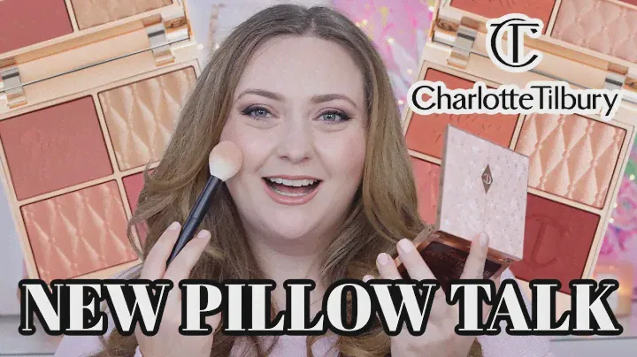 *NEW Pillow Talk!* Charlotte Tilbury Pillow Talk Beautifying Face Palette Review (fair/medium)