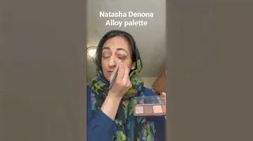 Testing iut my Natasha Denona Alloy palette| #boxycharm #ipsy #makeup #beauty #unboxing