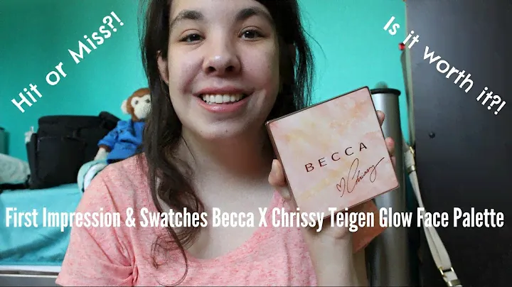 NEW First Impression & Swatches Becca X Chrissy Teigen Glow Face Palette