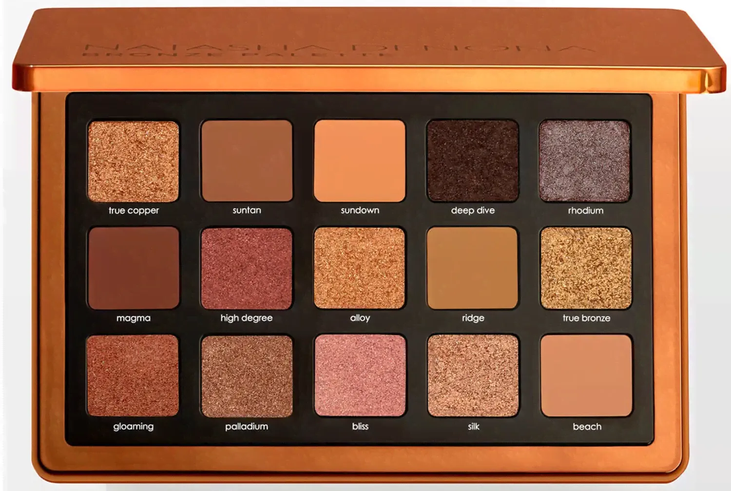 Палетка теней Natasha Denona - Bronze Palette-0