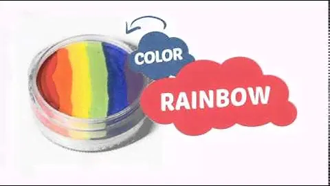 Wolfe FX Face Paints - Rainbow Essentials (45 gm) - ClownAntics.com