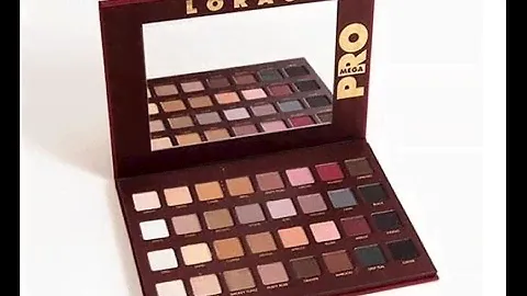 Обзор копии палетки Lorac mega pro