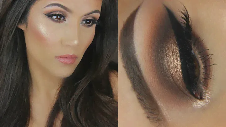 Brown Smokey Eye Tutorial : Tarte Tartelette In Bloom