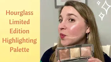 HOURGLASS Ambient Metallic Strobe Lighting Palette   Mini Review & Demo