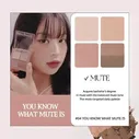 Компактная палетка теней для век Peripera Ink Pocket Shadow Palette #04 You Know What Mute Is, 6.4г