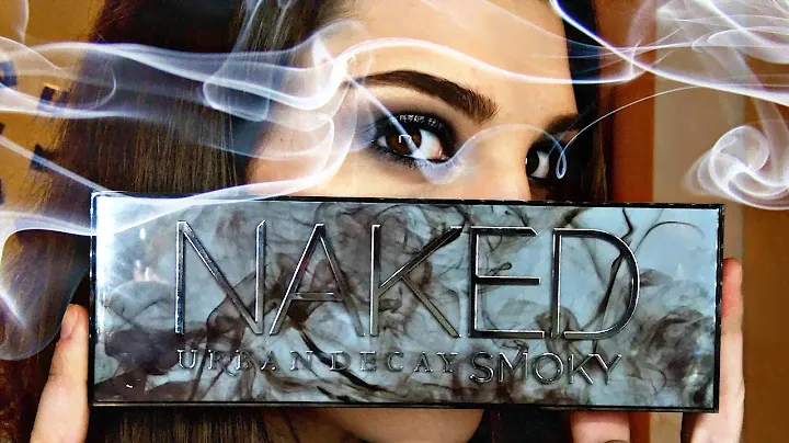 Обзор палетки  Urban Decay Naked Smoky + макияж/Спасибо Elena 864