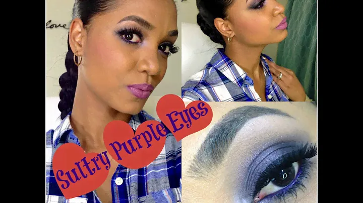 TUTORIAL | ♡ Sultry Purple Eyes w/ *NEW* Tarte Tartelette Palette ♡