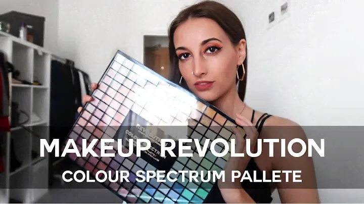 Red/Fire Eyeshadow Makeup Tutorial & Review - REVOLUTION 196 Colours Palette // Itsy bitsy vogue