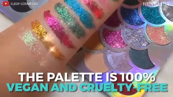 CLEOF MERMAID GLITTER PALETTE ... OMG!!!!