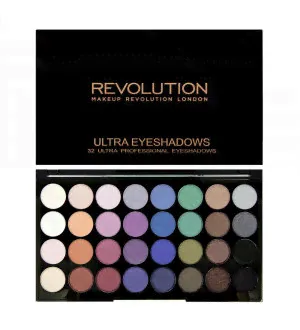 Палетка теней 32 Eyeshadow Palette - Mermaids Forever Revolution Makeup