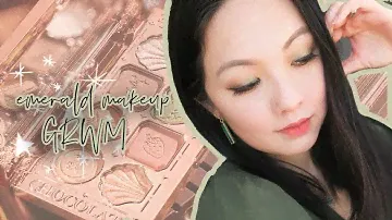 Emerald Green Eyes GRWM+Flower Knows Chocolate Wonder-Shop Collection