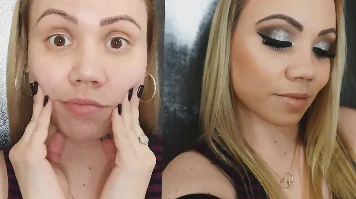 Makeup Tutorial for Pale Skin with brown eyes 2019! (Kat von D Fetish Palette look!