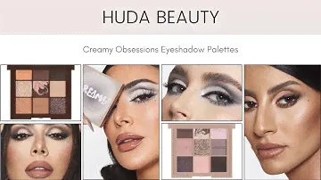 Sneak Peek! Huda Beauty Creamy Obsessions Eyeshadow Palettes