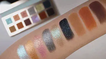 Anastasia Beverly Hills Cosmos Eyeshadow Palette Live Swatches
