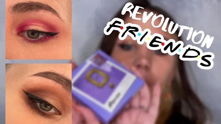 Обзор на две мини палетки MAKEUP REVOLUTION Friends