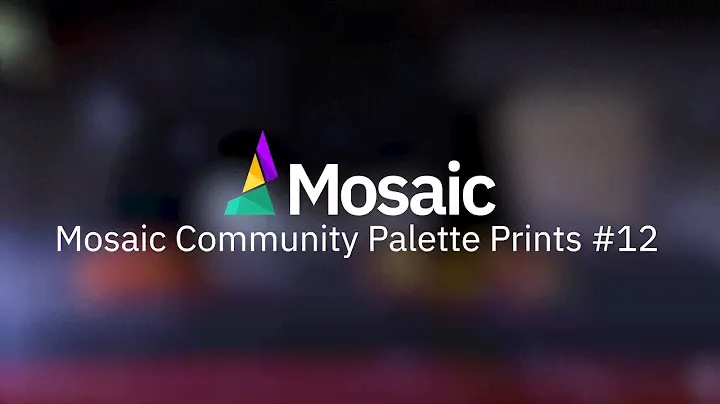 Mosaic Community Palette Prints #12