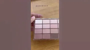 WAKEMAKE Soft Blurring Eye Palette AD #CocoaBlurring/ 웨이크메이크 소프트 블러링 아이팔레트 16구 AD #코코아블러링
