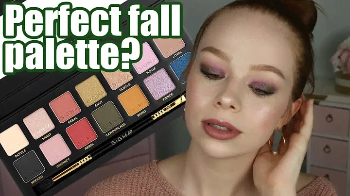 Sigma Untamed Palette First Impression