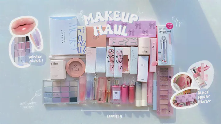 🫧 MAKEUP HAUL: Latest KBeauty release, Winter picks ❄️ Peripera, Etude, Wakemake, Dasique, & more!